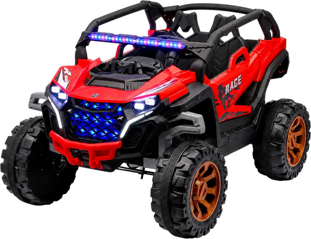Montable eléctrico RZR rojo de Kinene